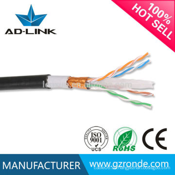 Cable ethernet al aire libre de la chaqueta doble del par retorcido del precio bajo